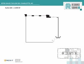 10735 David Taylor Dr, Charlotte, NC for lease Floor Plan- Image 1 of 1