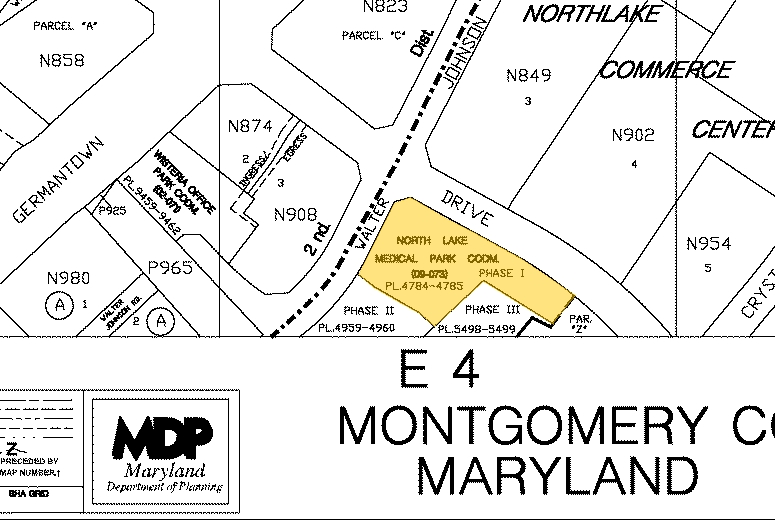19500-19536 Doctors Dr, Germantown, MD for lease Plat Map- Image 1 of 6