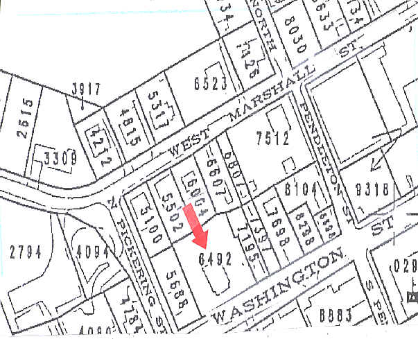 110 W Washington St, Middleburg, VA à louer - Plan cadastral - Image 2 de 4