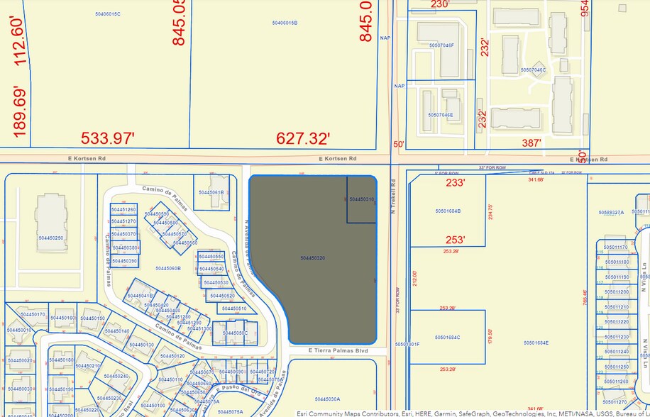 SW Trekell & Kortsen Rd, Casa Grande, AZ à vendre - Photo du bâtiment - Image 2 de 5