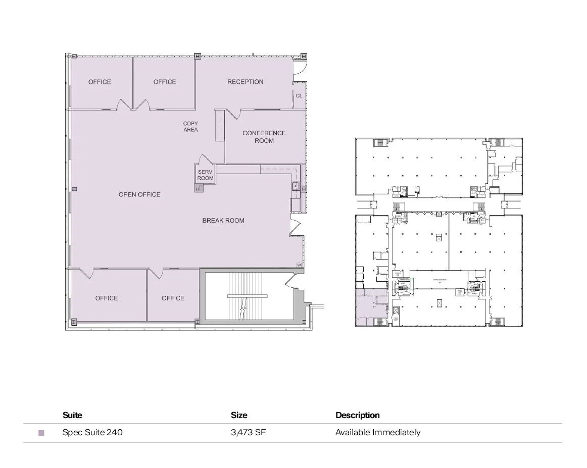 6555 Rock Spring Dr, Bethesda, MD à louer Plan d’étage- Image 1 de 1