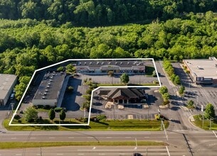 2637 E Stone Dr, Kingsport, TN - Aérien Vue de la carte