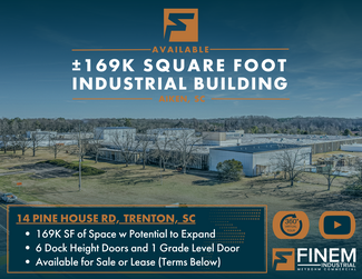 Plus de détails pour 14 Pine House Rd, Trenton, SC - Industriel à vendre