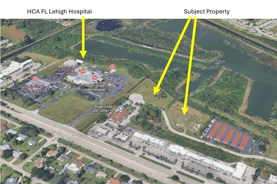 1450-1490 East Pointe Drive, Lehigh Acres, FL à vendre - Aérien - Image 2 de 5