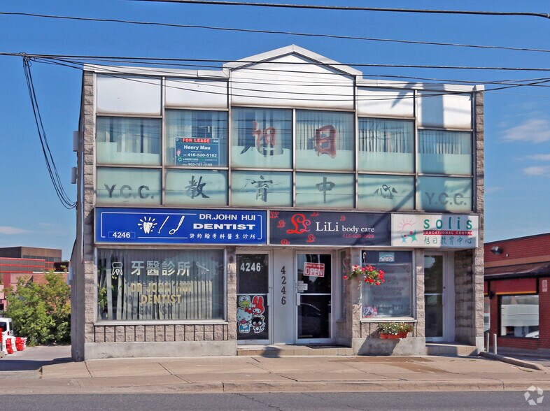 4246 Sheppard Ave E, Toronto, ON à louer - Photo du b timent - Image 2 de 3