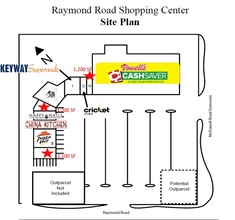 2106 Raymond Rd, Jackson, MS for lease Site Plan- Image 1 of 2