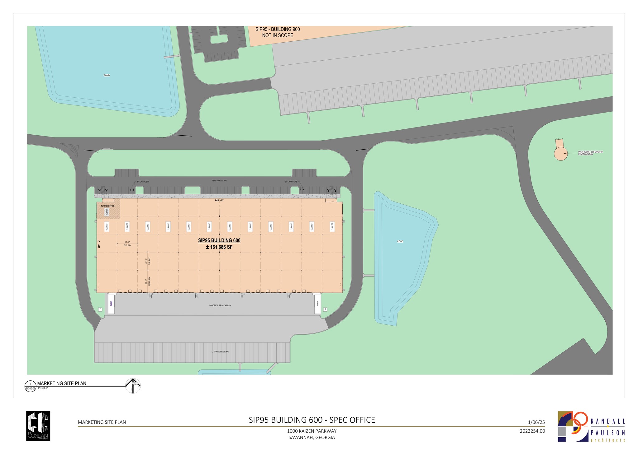 1000 Kaizen Parkway, Savannah, GA for lease Site Plan- Image 1 of 2
