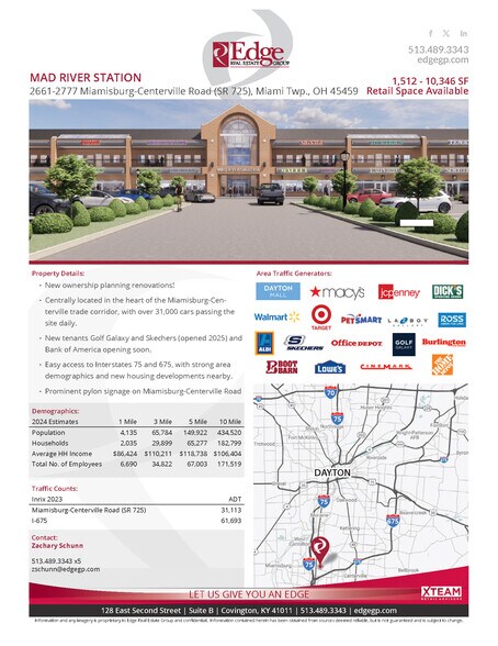 2661-2751 Miamisburg Centerville Rd, Dayton, OH for lease - Building Photo - Image 2 of 6