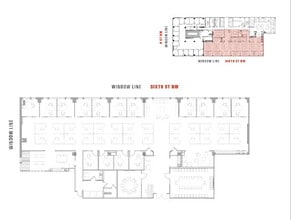 777 6th St NW, Washington, DC à louer Plan d’étage- Image 1 de 1