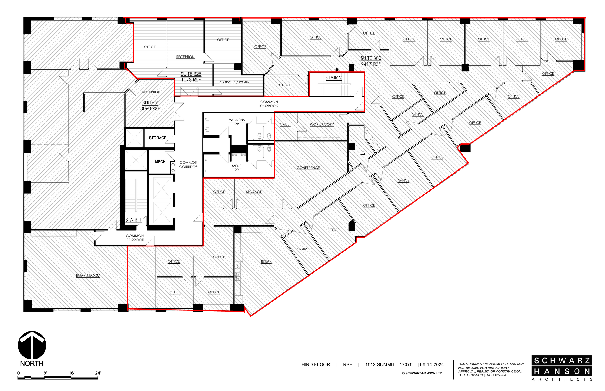 1612 Summit Ave, Fort Worth, TX à louer Plan d  tage- Image 1 de 1