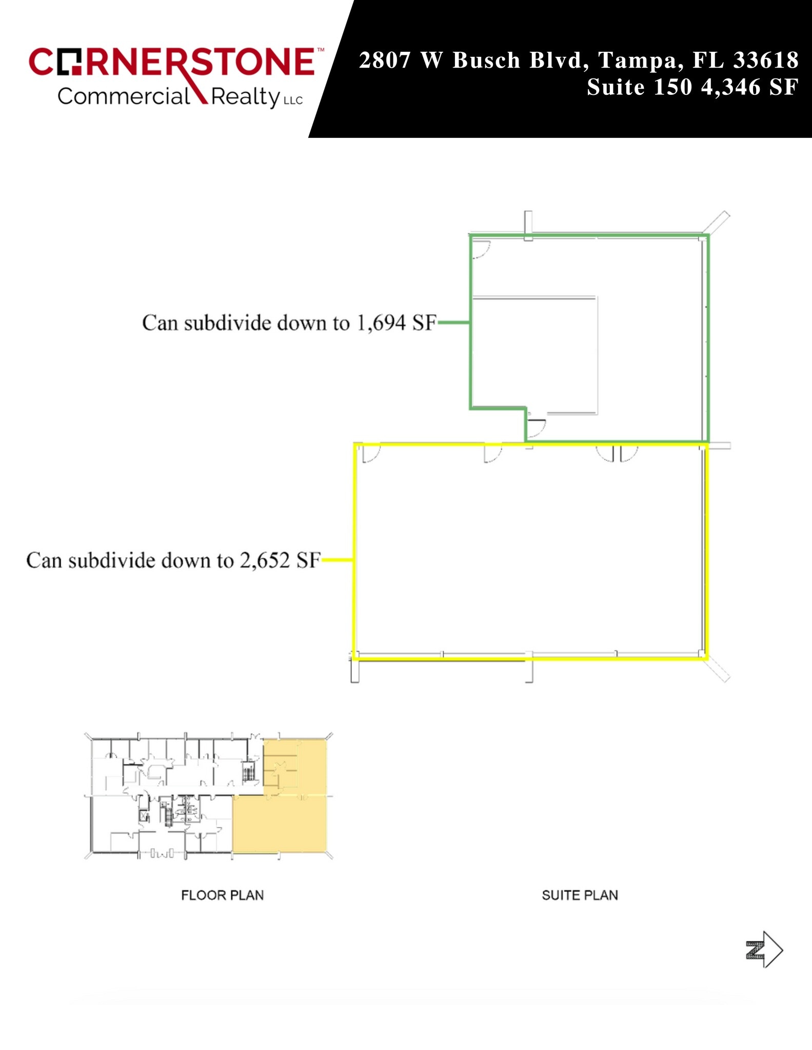 2807 W Busch Blvd, Tampa, FL for lease Site Plan- Image 1 of 1