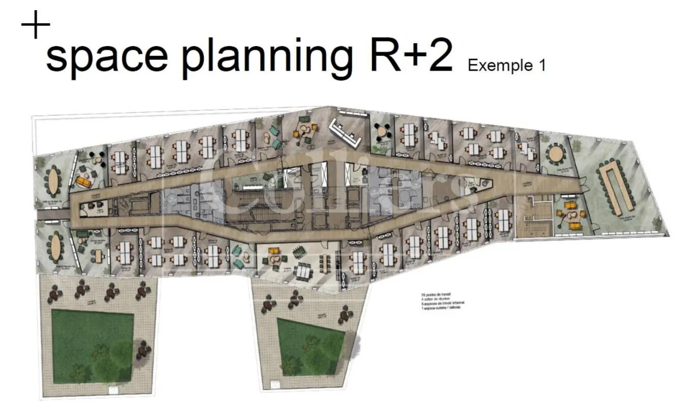 126 Boulevard Macdonald, Paris for lease Floor Plan- Image 1 of 5