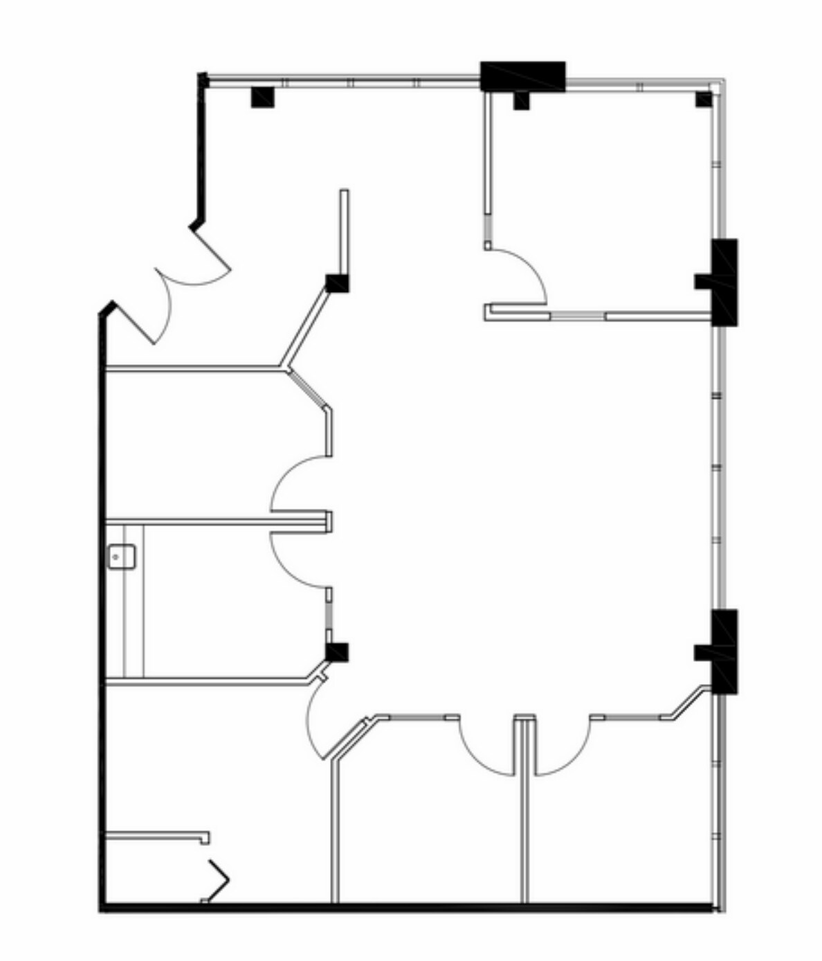 5945-5955 Airport Rd, Mississauga, ON à louer Plan d’étage- Image 1 de 1