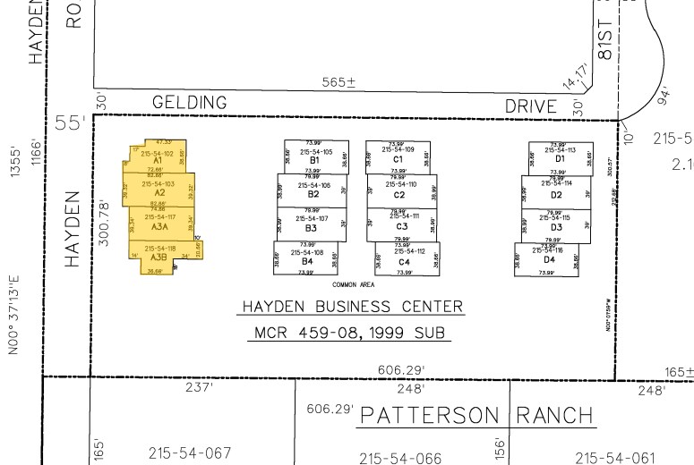 14201 N Hayden Rd, Scottsdale, AZ à louer - Plan cadastral - Image 2 de 34