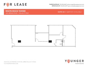 6510 Abrams Rd, Dallas, TX à louer Plan d  tage- Image 1 de 1