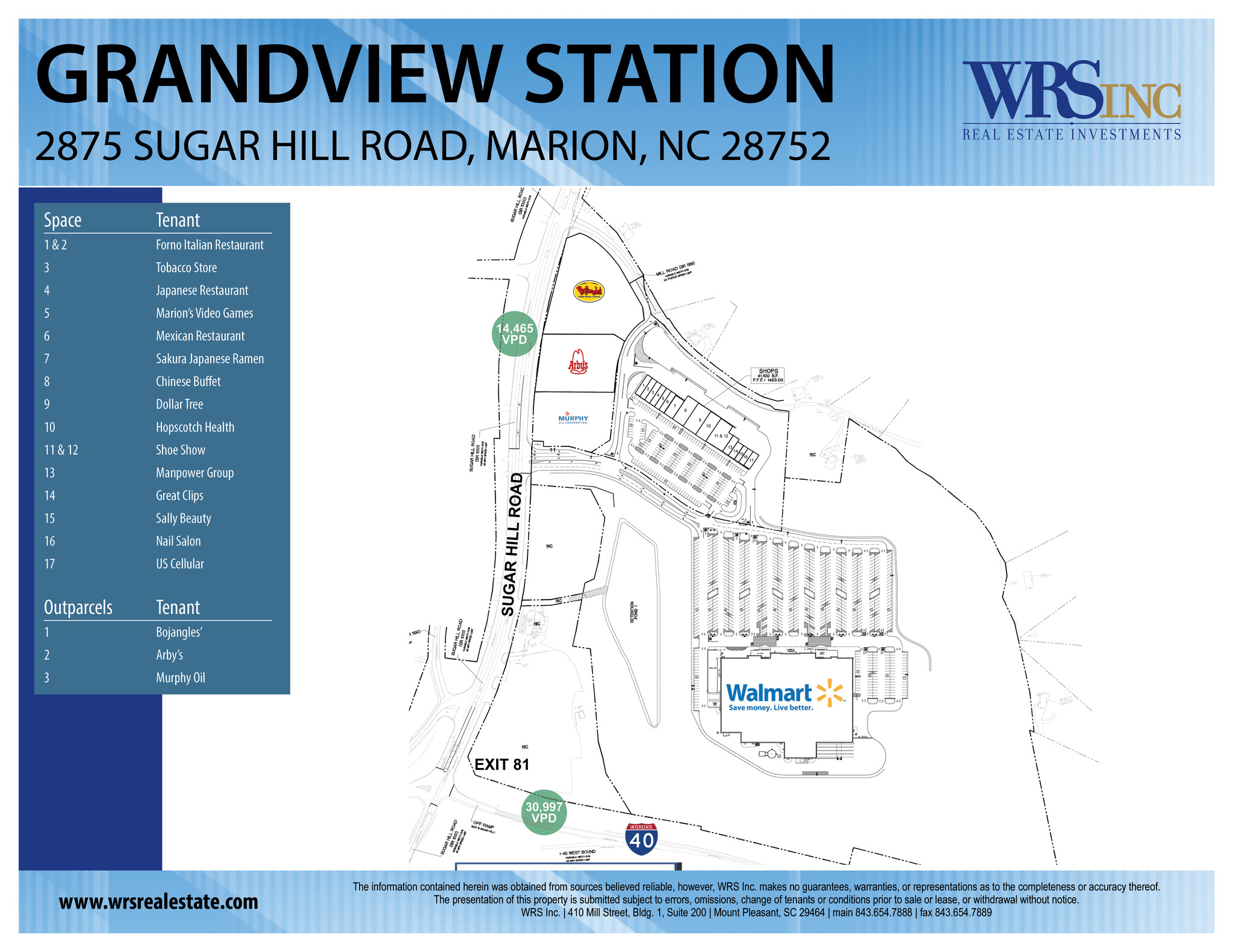 2845 Sugar Hill Rd, Marion, NC à vendre Plan de site- Image 1 de 1