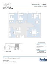 15250 Ventura Blvd, Sherman Oaks, CA à louer Plan d  tage- Image 1 de 1