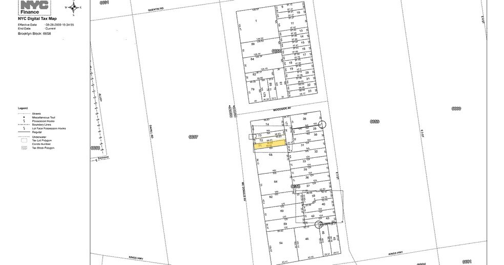 1941 McDonald Ave, Brooklyn, NY for lease - Plat Map - Image 2 of 2