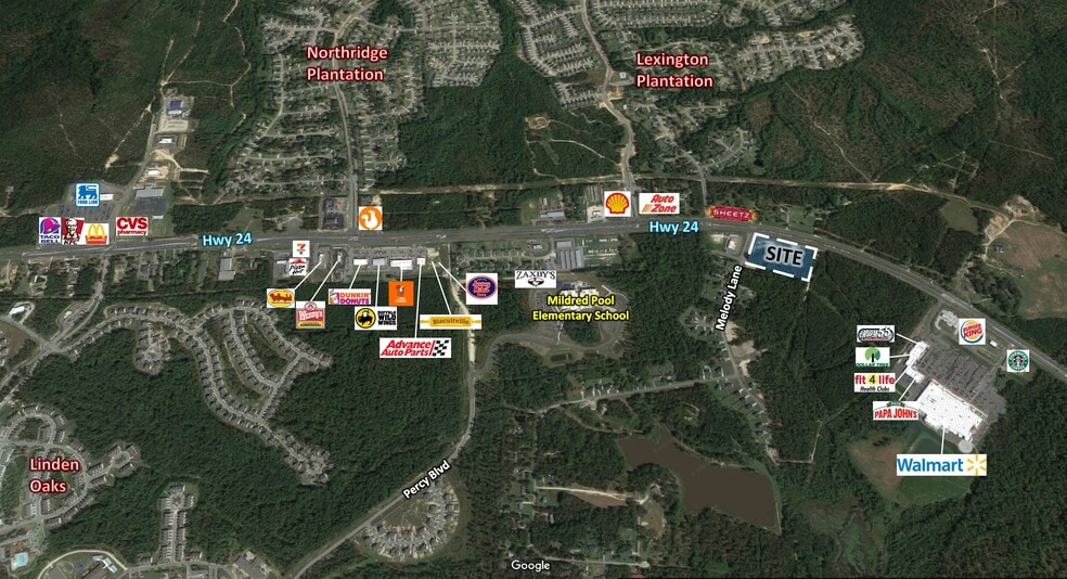 Hwy 24/87 & Melody Lane, Cameron, NC for sale - Building Photo - Image 2 of 4