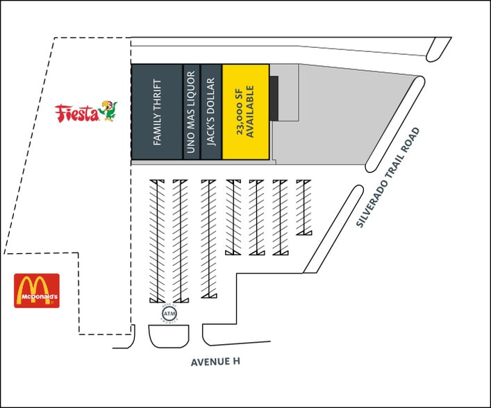 3801-3803 Avenue H, Rosenberg, TX for lease - Building Photo - Image 2 of 5
