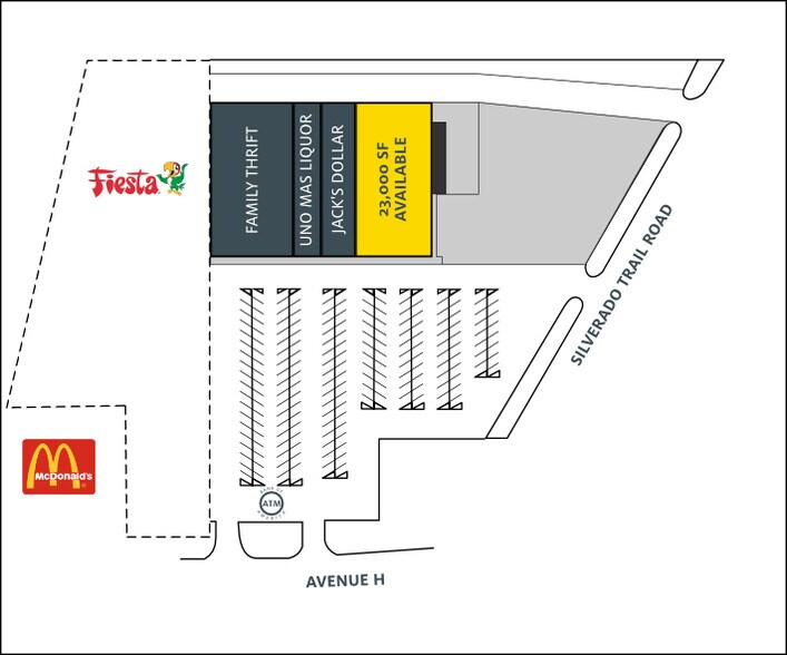 3801-3803 Avenue H, Rosenberg, TX à louer - Photo du bâtiment - Image 2 de 5