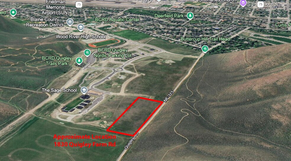 1830 Quigley Farm Rd, Hailey, ID à vendre - Photo principale - Image 1 de 2