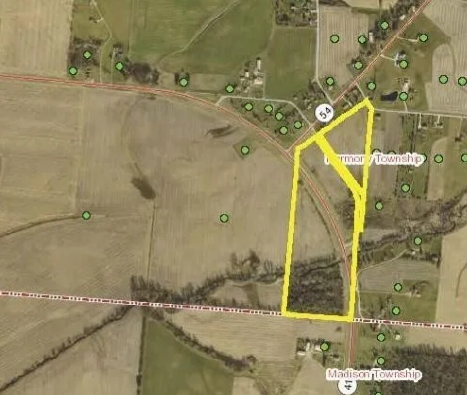 9350 S Charleston Pike, South Charleston, OH à vendre Aérien- Image 1 de 2