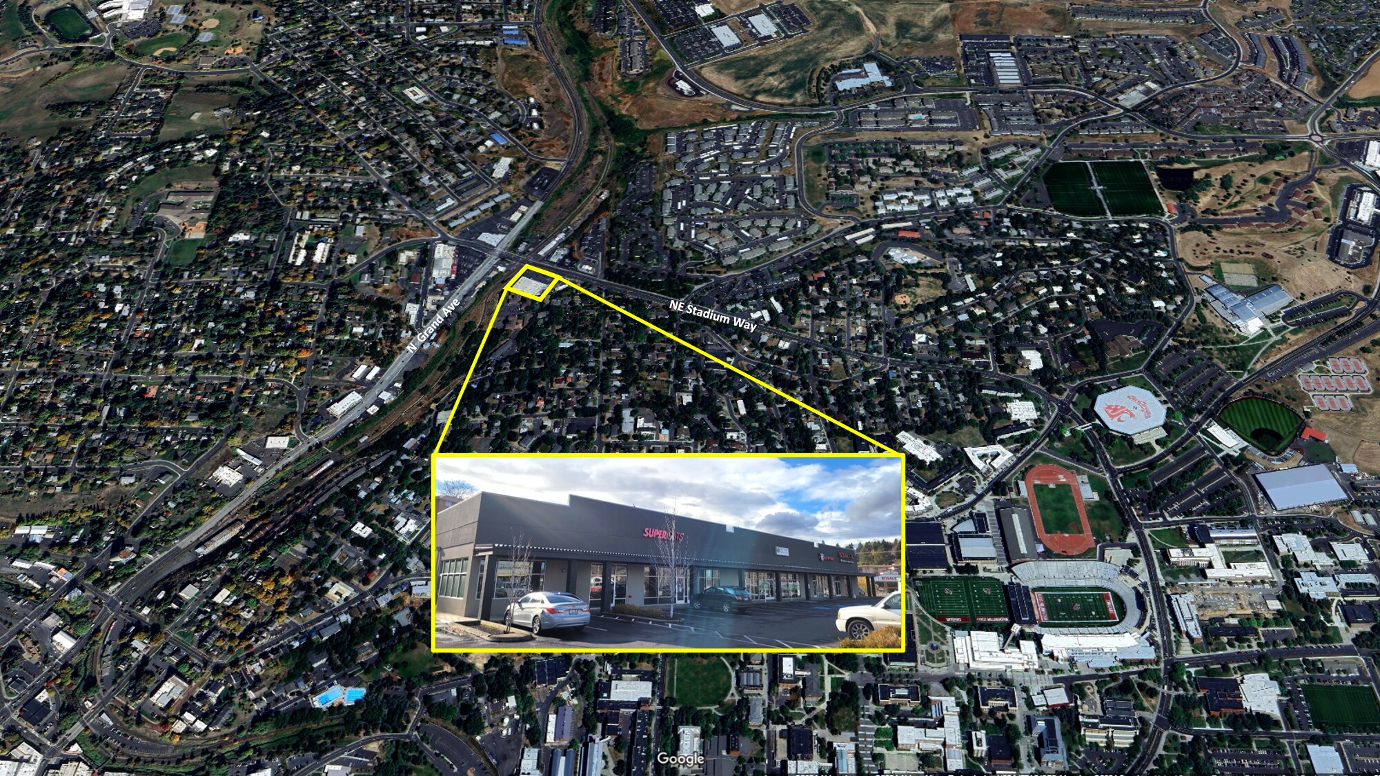 415 NE Stadium Way, Pullman, WA à louer Photo du bâtiment- Image 1 de 4