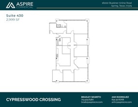 16000 Stuebner Airline Rd, Spring, TX à louer Plan d’étage- Image 1 de 2