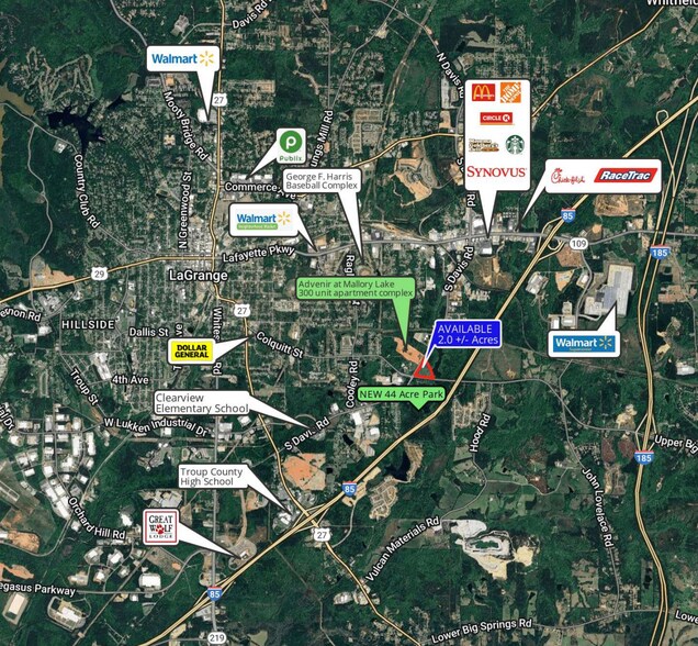 Upper Big Springs Rd., Lagrange, GA for sale - Building Photo - Image 2 of 2