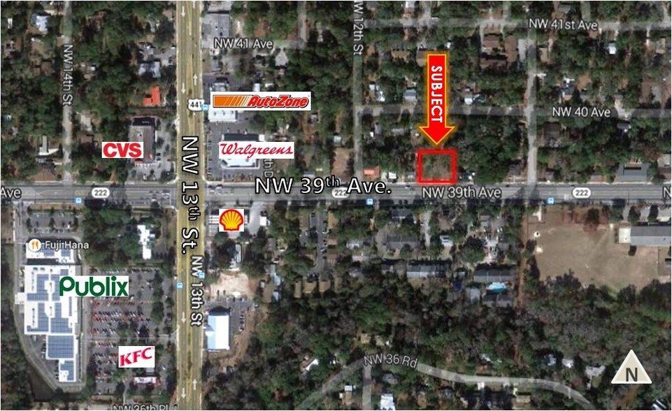 1034 NW 39th Ave, Gainesville, FL à vendre - Photo du bâtiment - Image 2 de 2