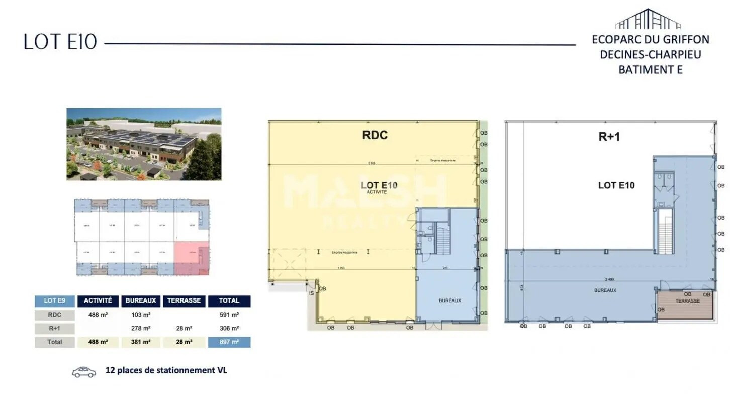 Flex in Décines-Charpieu for lease Floor Plan- Image 1 of 2