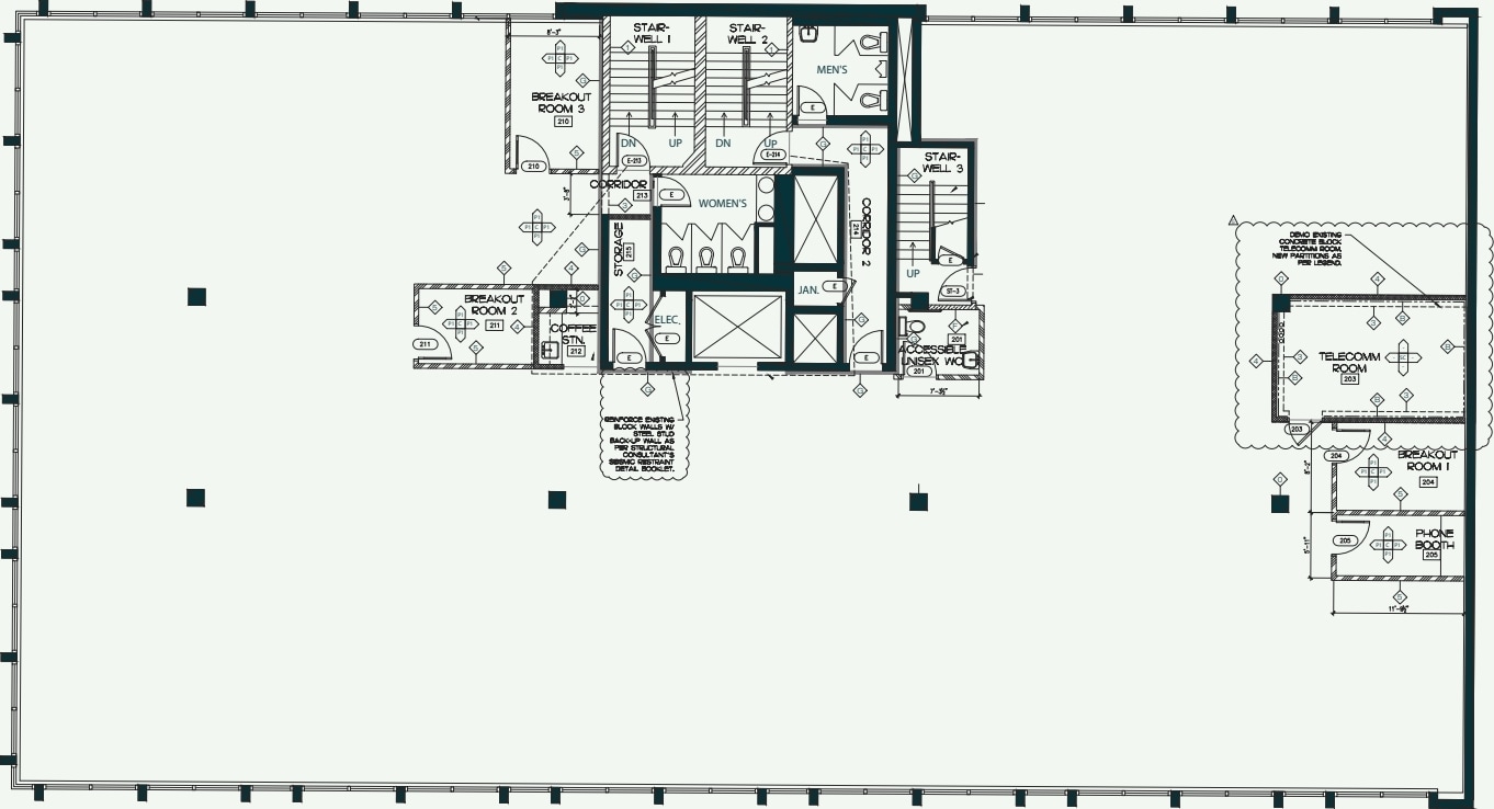 1885-1887 W Broadway, Vancouver, BC for lease Floor Plan- Image 1 of 1