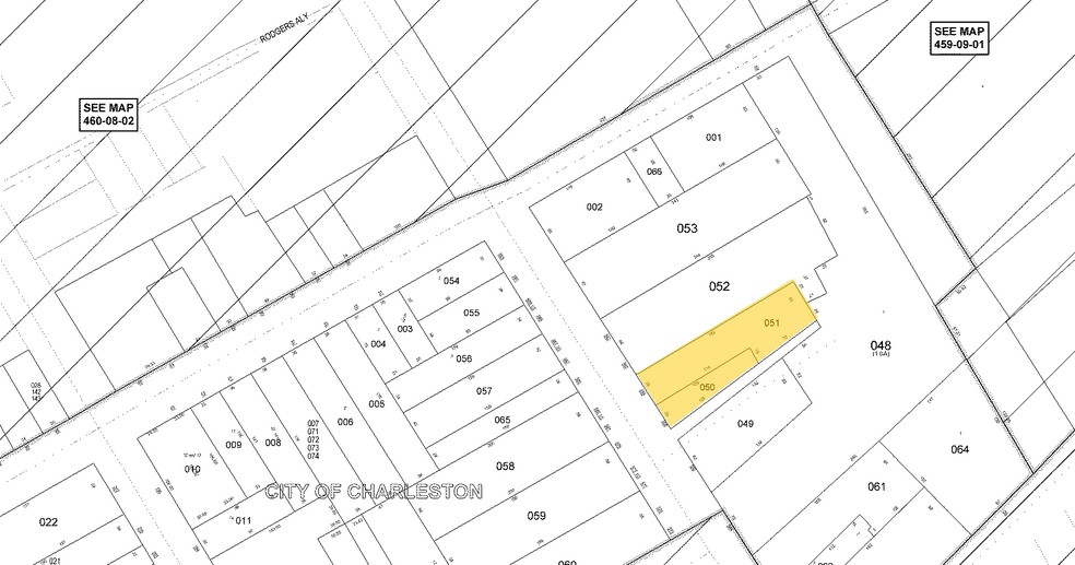 550 King St, Charleston, SC à louer - Plan cadastral - Image 3 de 13