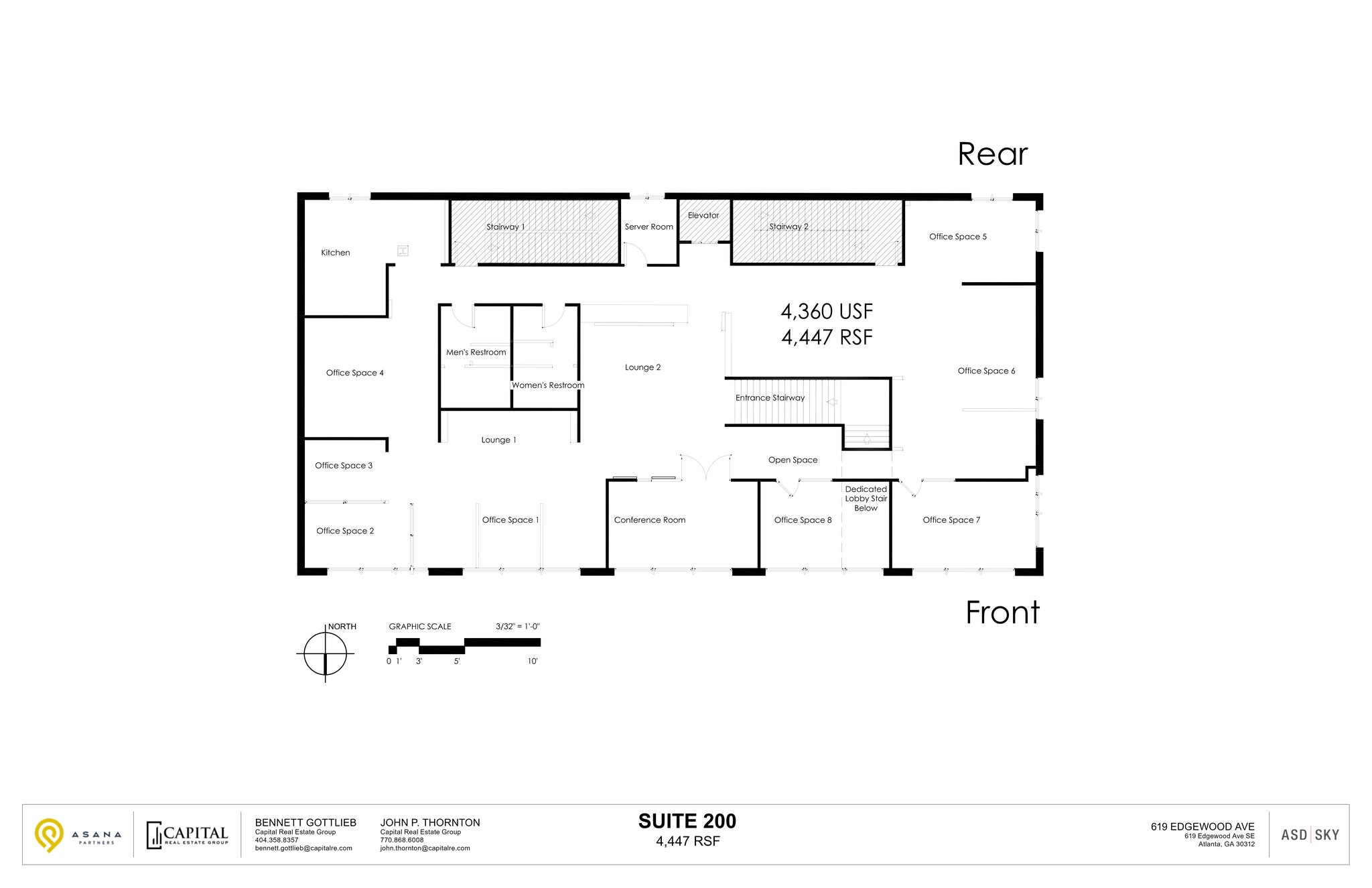 619 Edgewood Ave SE, Atlanta, GA à louer Plan de site- Image 1 de 5