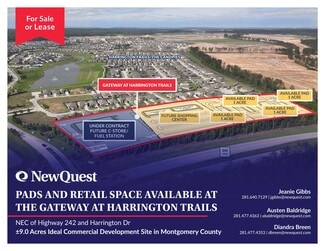 More details for NEC of Highway 242 and Harrington Dr, New Caney, TX - Land for Sale