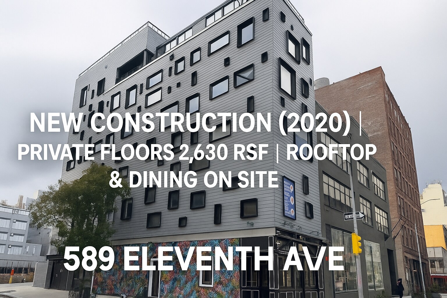 603 W 44th St, New York, NY à louer Photo du bâtiment- Image 1 de 15