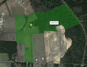 1795 NC 102 E, Ayden, NC - aerial  map view