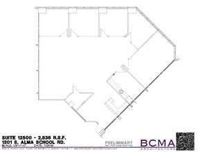 1201 S Alma School Rd, Mesa, AZ for lease Floor Plan- Image 1 of 1