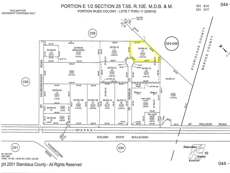 0 Nowlin ct, Turlock, CA à vendre - Photo du bâtiment - Image 2 de 8