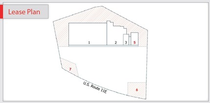 1475 W Andrew Johnson Hwy, Greeneville, TN à louer Plan de site- Image 2 de 2