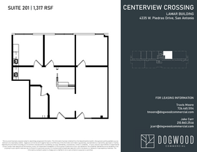 4538 Centerview Dr, San Antonio, TX à louer Plan d  tage- Image 1 de 1