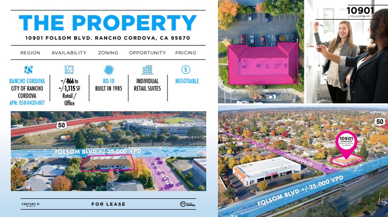 10901 Folsom Blvd, Rancho Cordova, CA à louer - Photo du bâtiment - Image 2 de 8