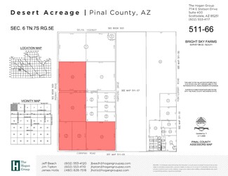 Plus de détails pour Cornman, Casa Grande, AZ - Terrain à vendre