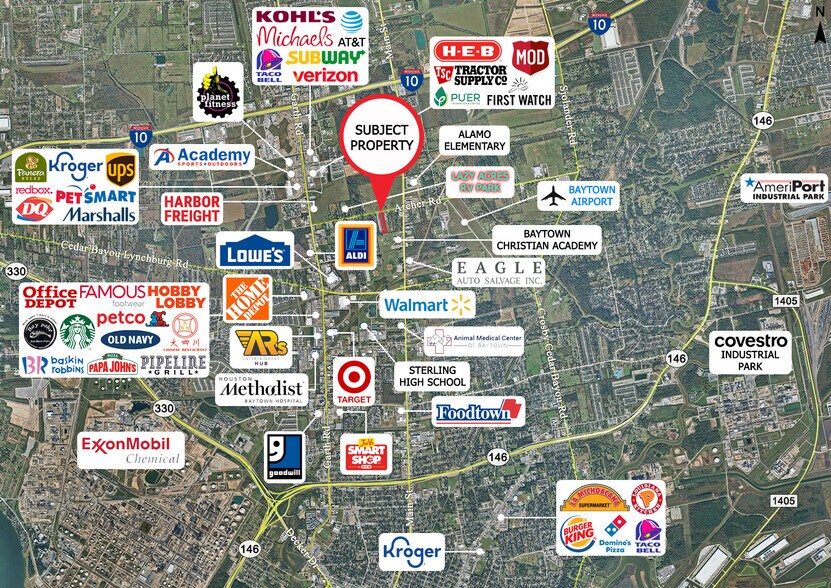 301 W Archer Rd, Baytown, TX à vendre - Photo du bâtiment - Image 2 de 6