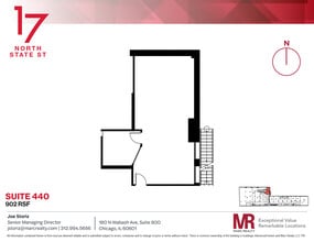 17 N State St, Chicago, IL for lease Floor Plan- Image 1 of 6