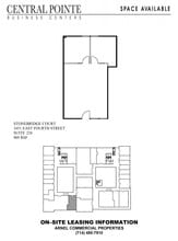 1651 E 4th St, Santa Ana, CA for lease Floor Plan- Image 1 of 1