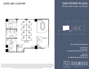 7330 San Pedro Ave, San Antonio, TX à louer Plan d  tage- Image 1 de 1