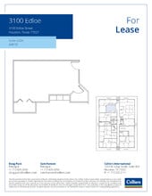 3100 Edloe St, Houston, TX for lease Floor Plan- Image 1 of 1