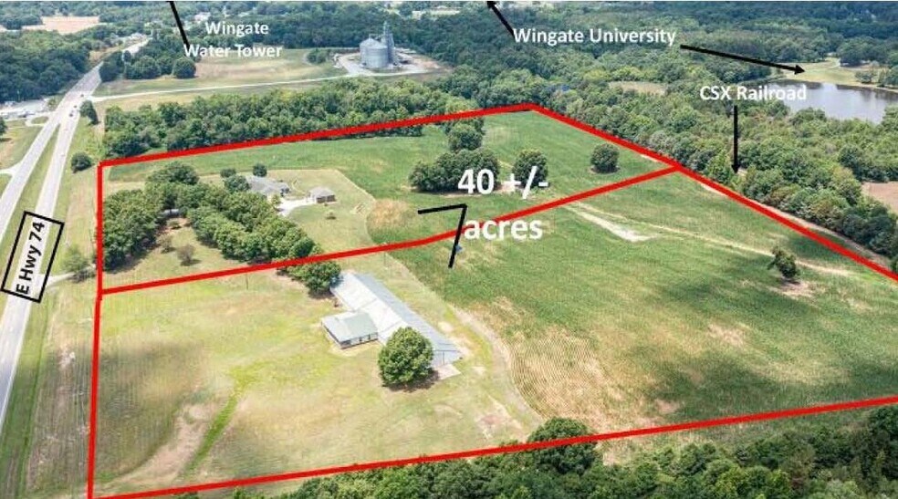 4809 E Highway 74 Hwy, Wingate, NC à vendre - Photo du bâtiment - Image 2 de 11